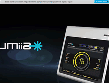 Tablet Screenshot of lumiia.com